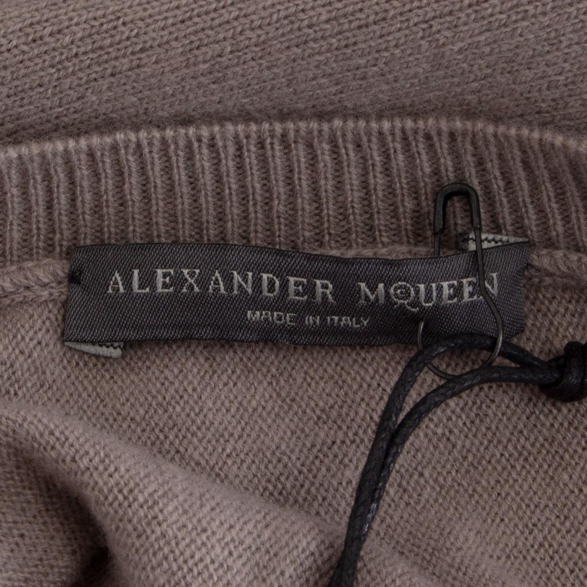 alexander mcqueen grey sweater