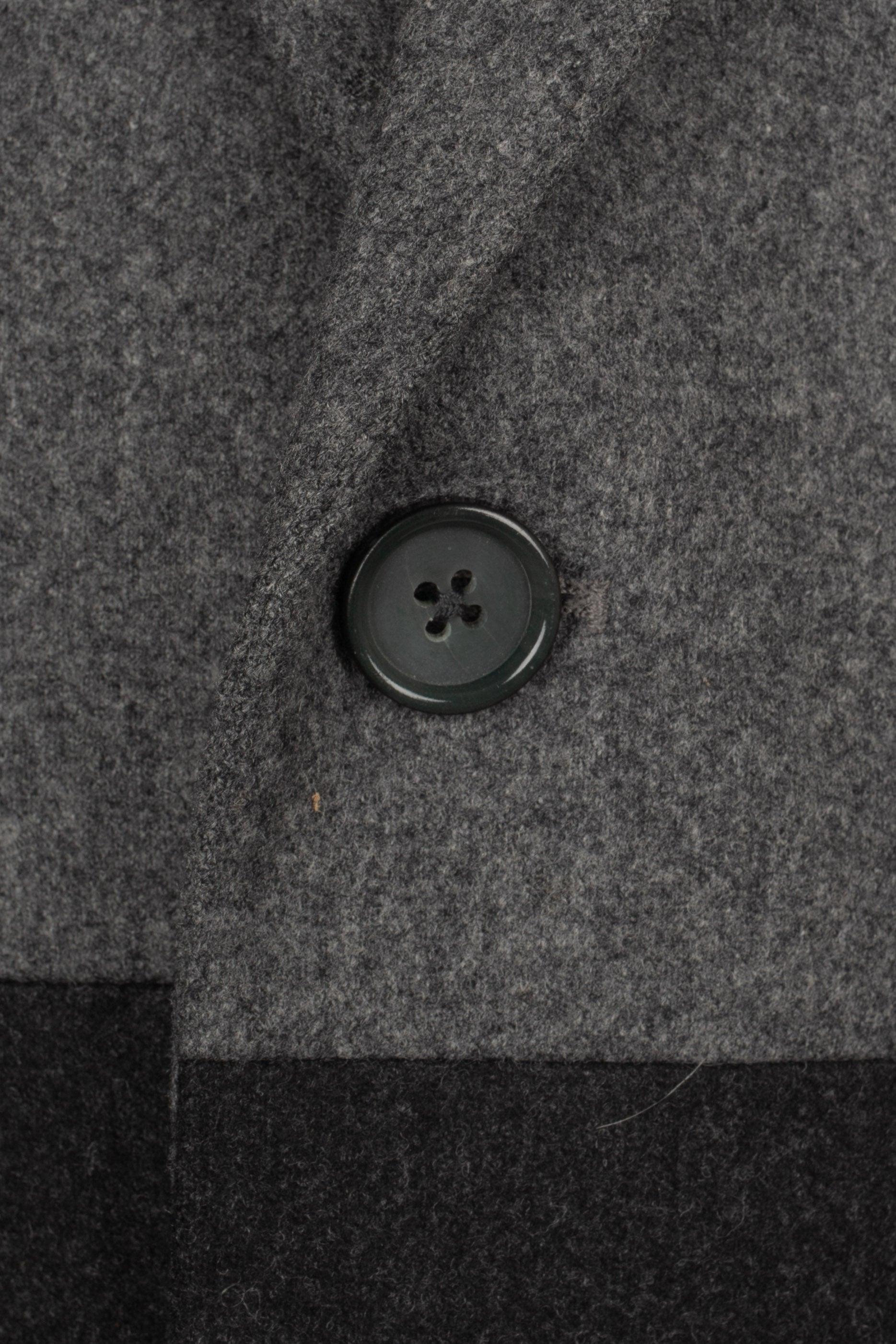 Alexander McQueen Grey Woolen Men Jacket For Sale 1