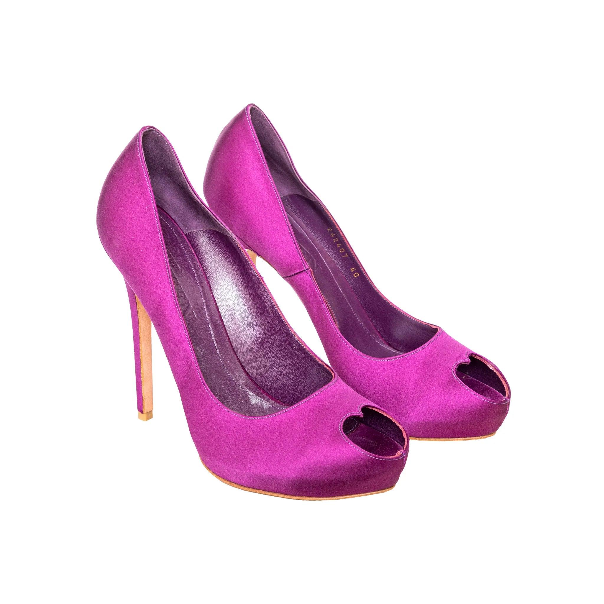 Zapatos de tacón Alexander McQueen Heart Peep-toe - Años 10 en venta 5