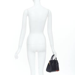 ALEXANDER MCQUEEN Heroine 21 black calfskin leather gold hardware satchel bag