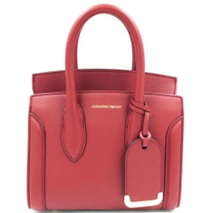 Alexander McQueen Heroine 21 Dark Red Italian Satchel Ladies Bag