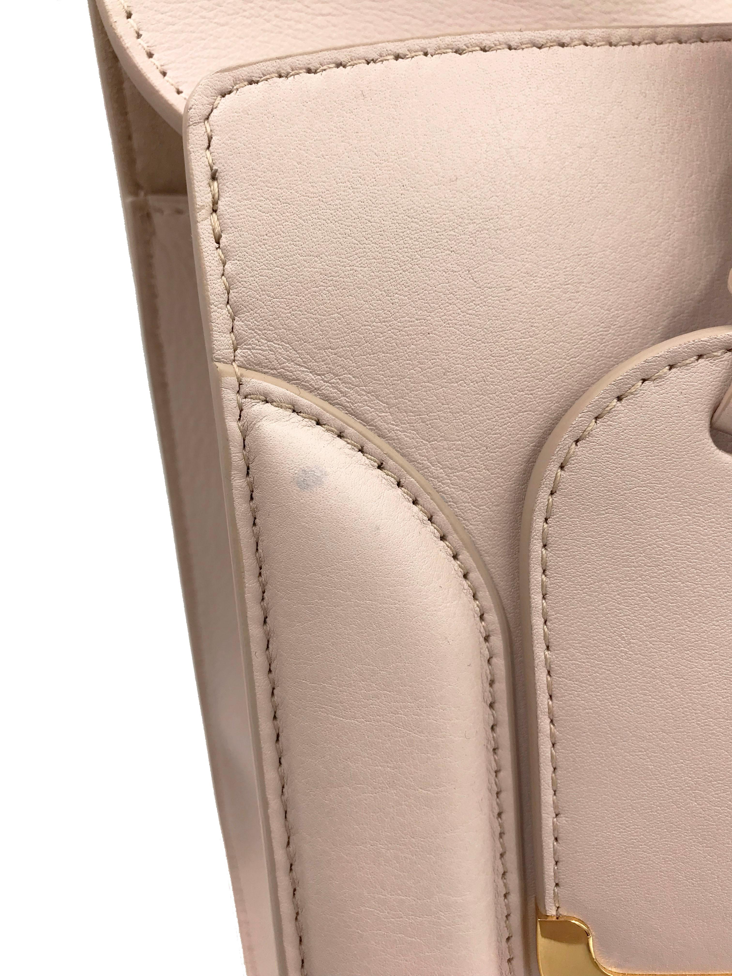 Beige Alexander McQueen Heroine 30 Nude Medium Leather Shoulder Bag 508859DX50M For Sale