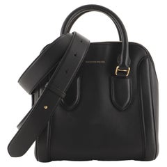 Alexander McQueen Heroine Convertible Bowling Bag Leather Medium