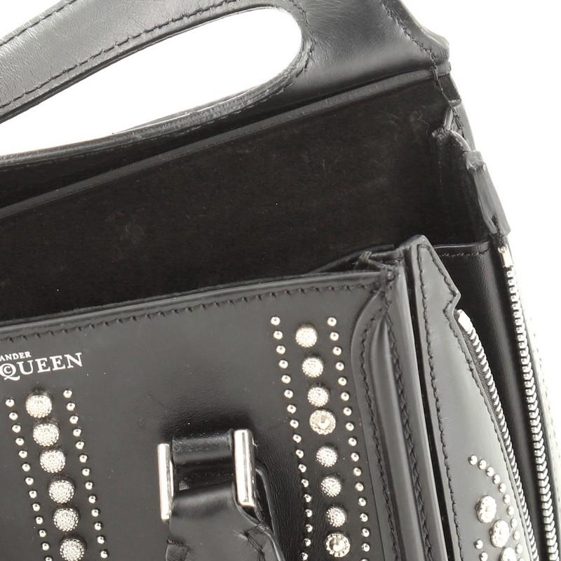 Women's or Men's Alexander McQueen Heroine Tote Studded Leather Mini 