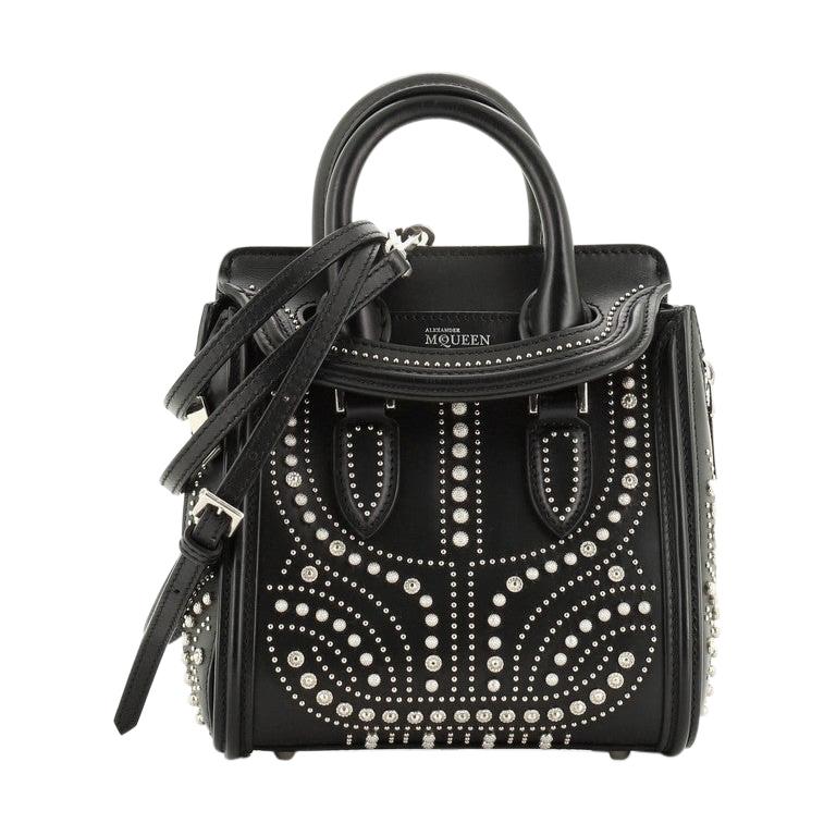 Alexander McQueen Heroine Tote Studded Leather Mini 