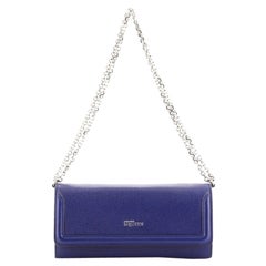 Alexander McQueen Heroine Wallet on Chain Leather