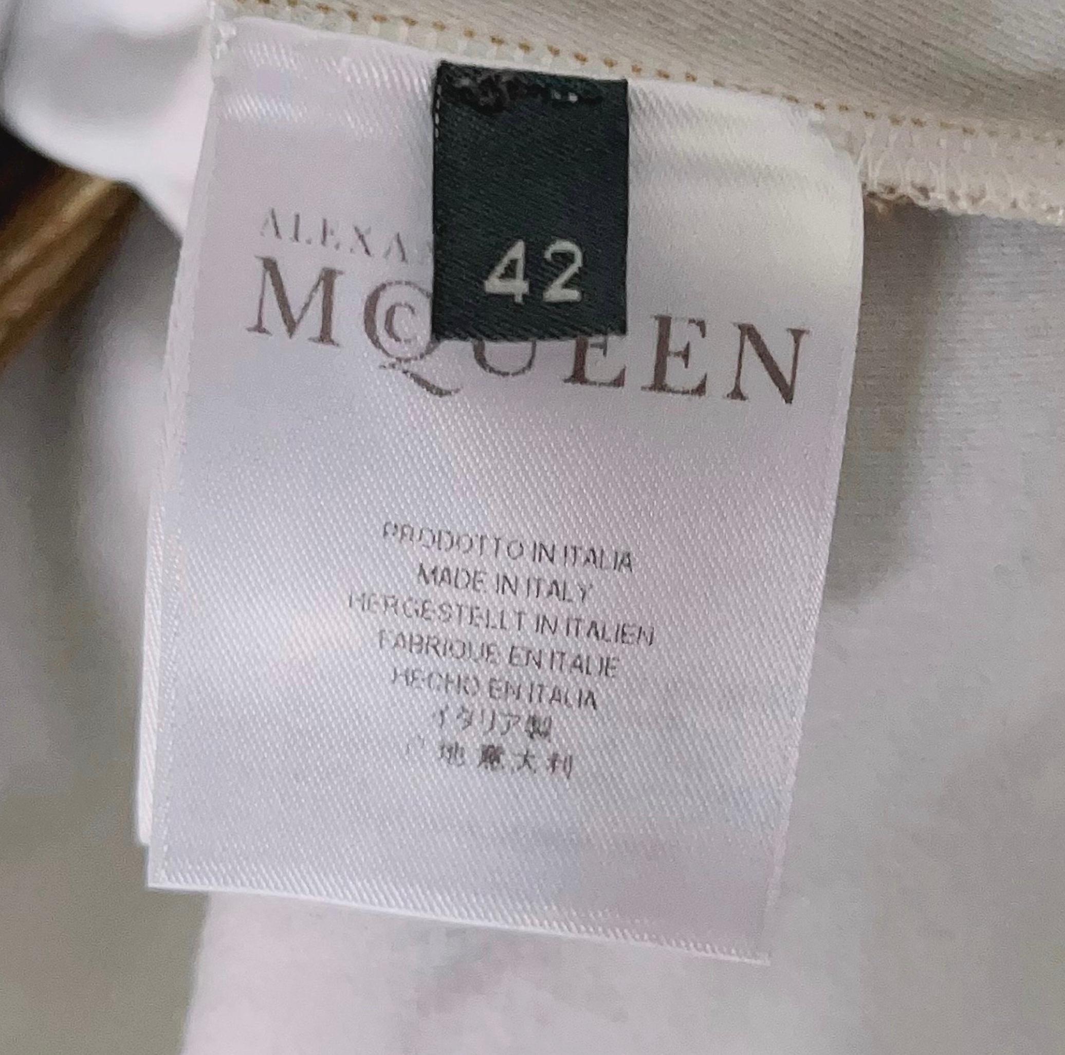 Alexander McQueen - Robe ajustée à fleurs de colibri et de libellule  en vente 3