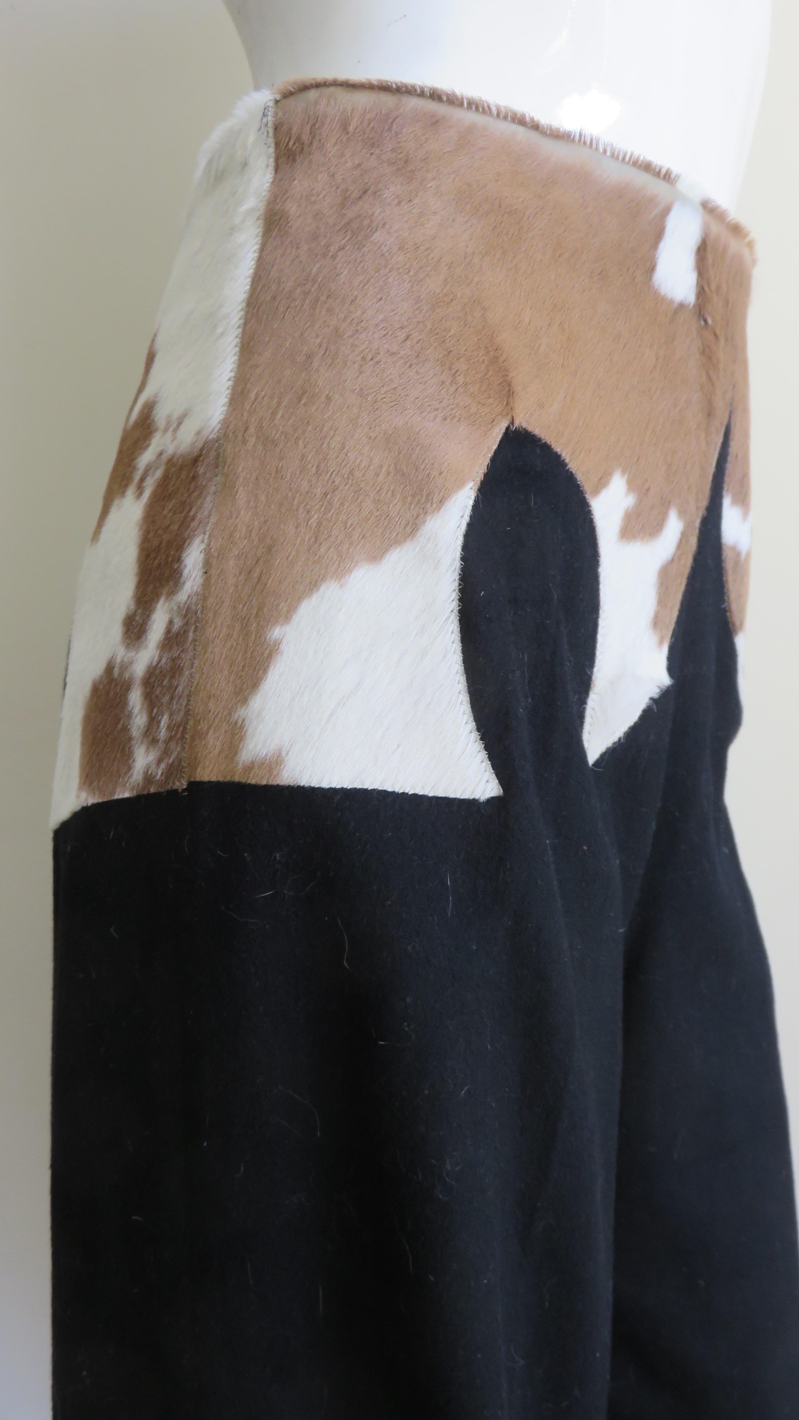 Pantalon iconique Alexander McQueen en cuir de vache, A/H 1997 en vente 4
