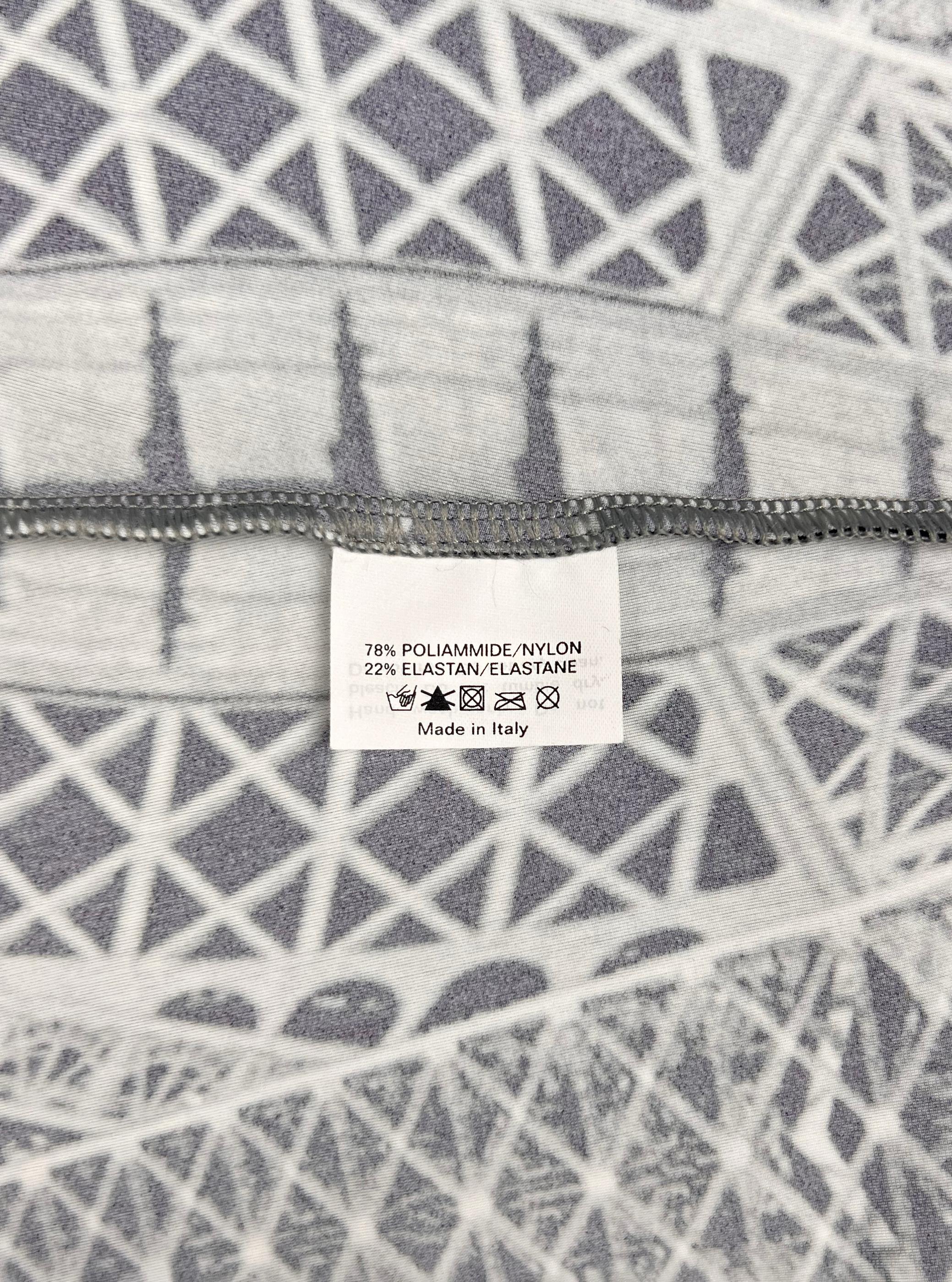 Alexander McQueen iconic leggings S/S 2009 Natural Dis-tinction Eiffel tower For Sale 6