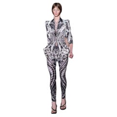 Alexander McQueen leggings iconici P/E 2009 Natural Dis-tinction Torre Eiffel