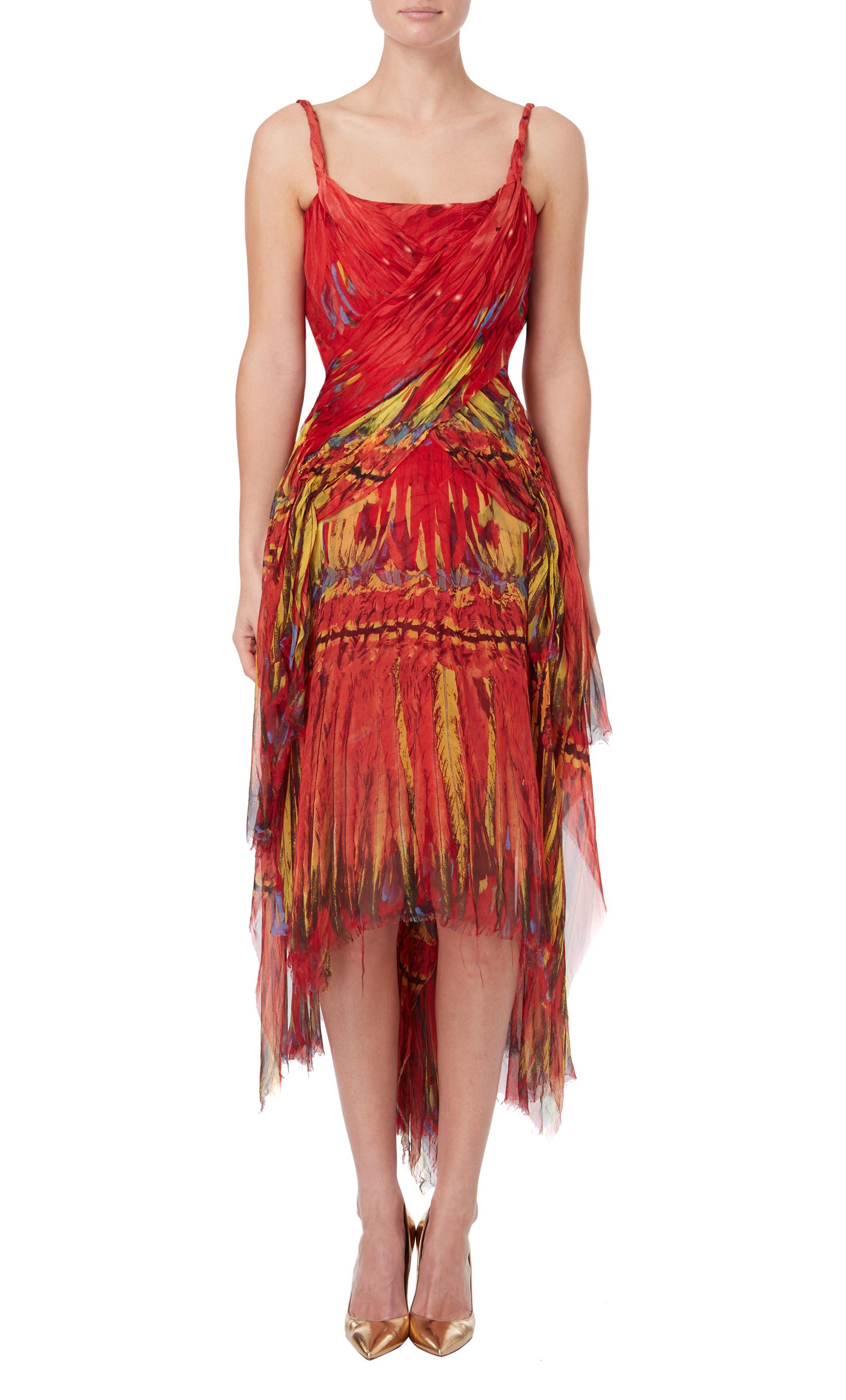 Alexander McQueen - Robe en mousseline Irère, printemps/été 2003 Bon état - En vente à London, GB