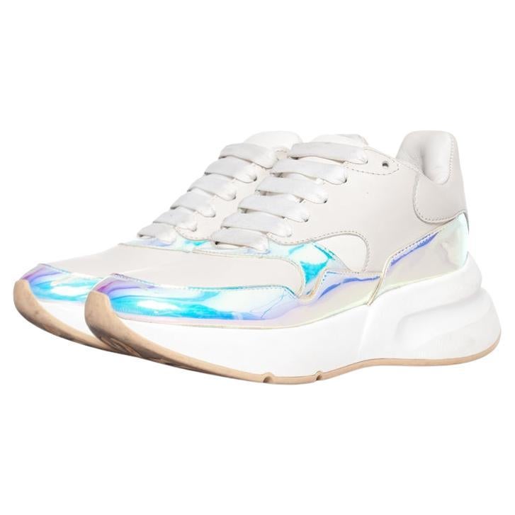 Alexander McQueen, Iridescent Larry trainers. For Sale