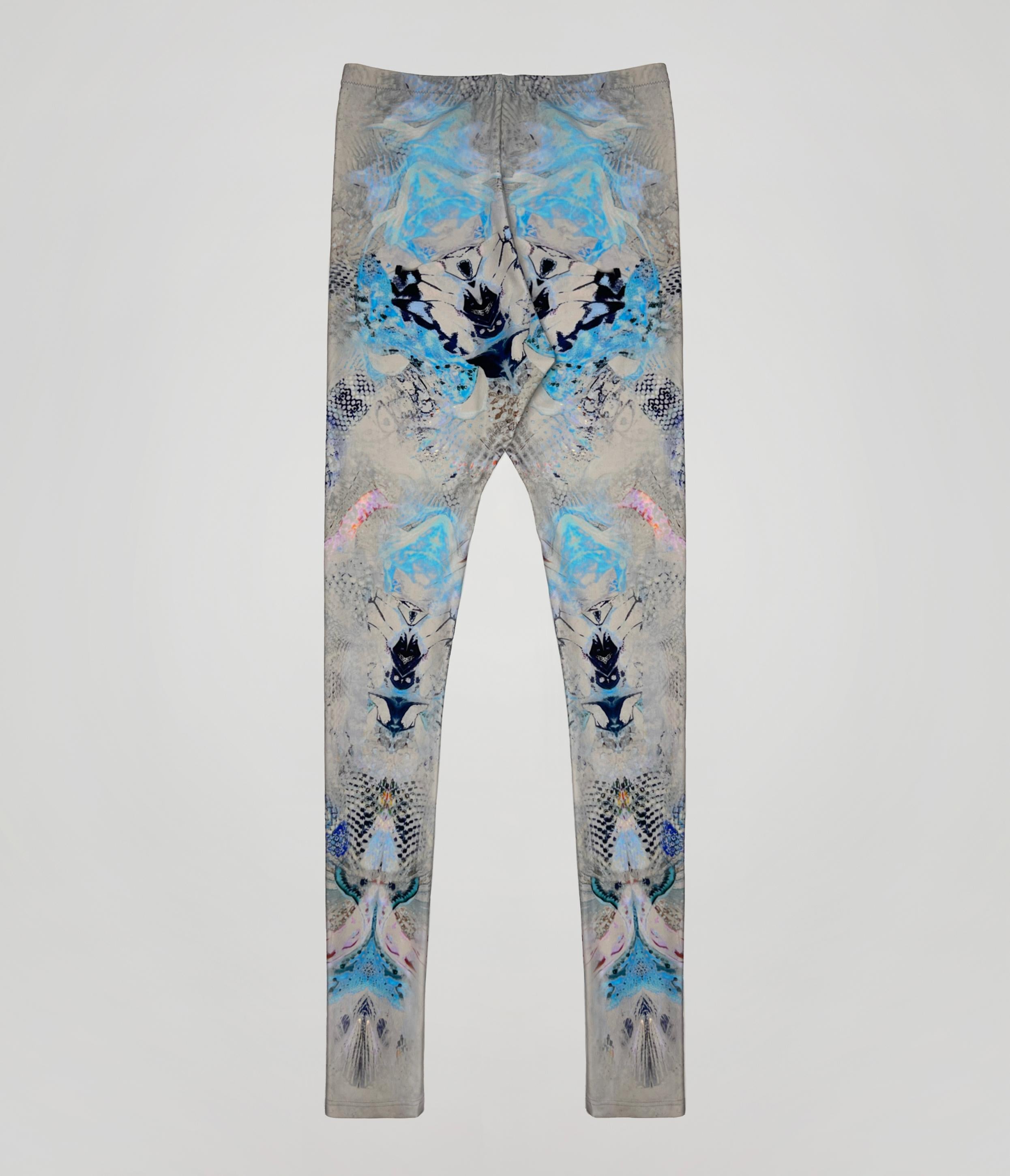 Gray Alexander McQueen Jellyfish print leggings collection: S/S 2010 