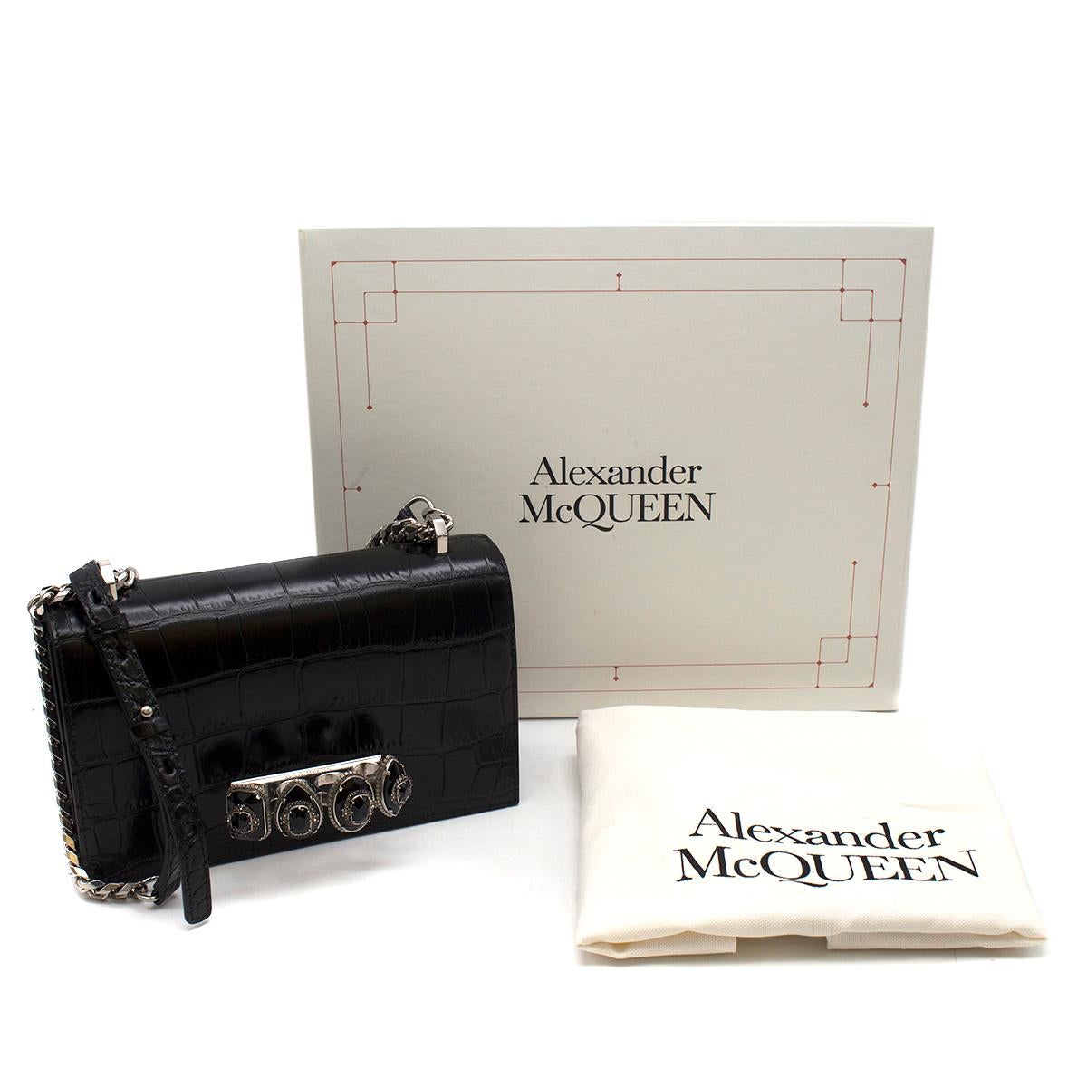 Alexander McQueen jewel handle cross-body bag 4