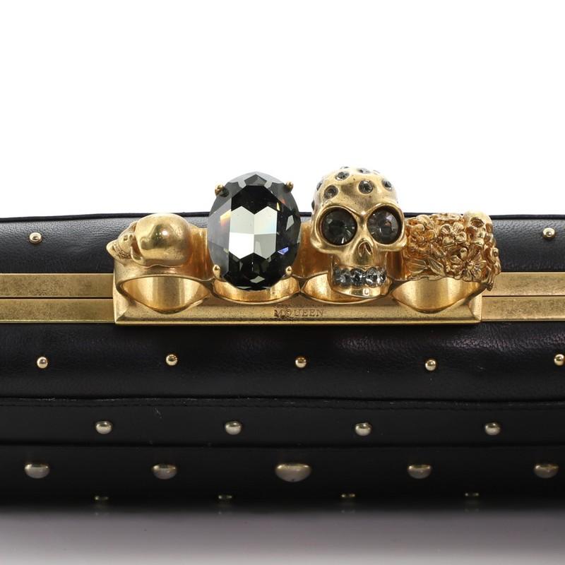 alexander mcqueen brass knuckle bag
