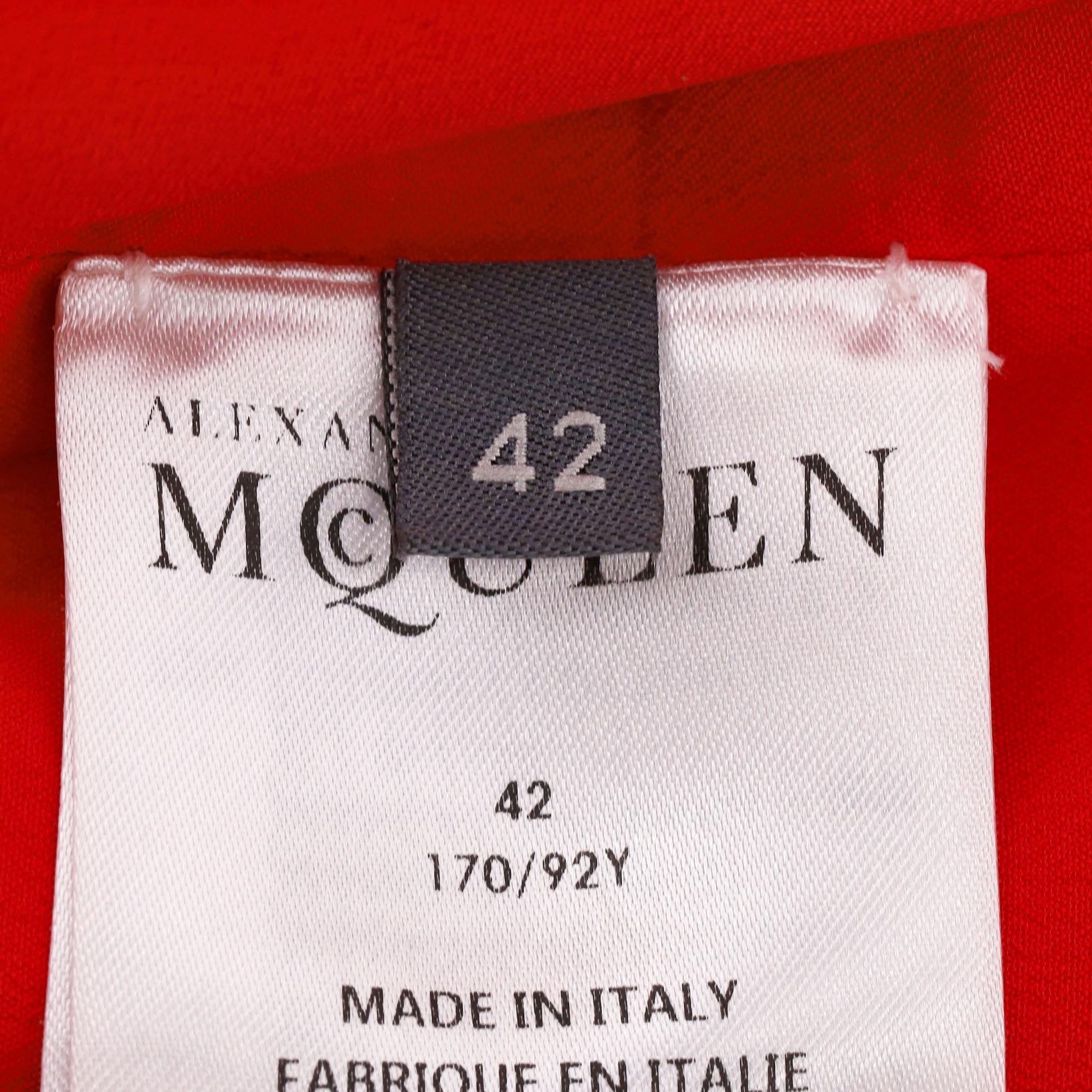 Alexander McQueen Lace Detail Evening Dress For Sale 6