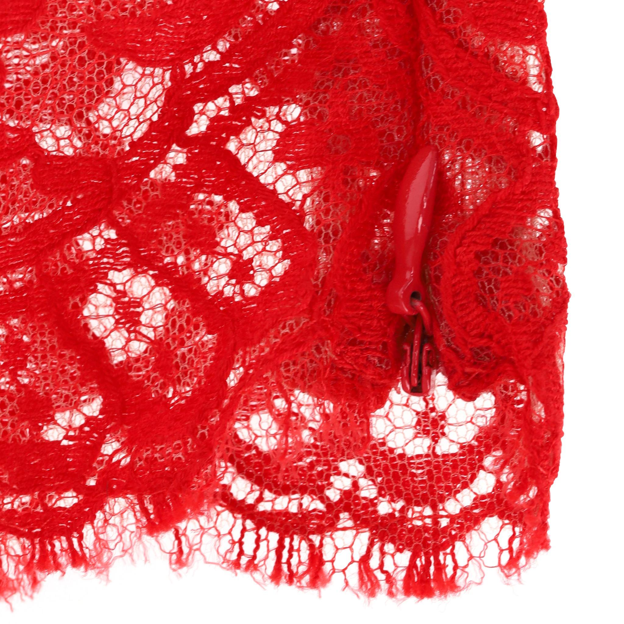 Alexander McQueen Lace Detail Evening Dress For Sale 2