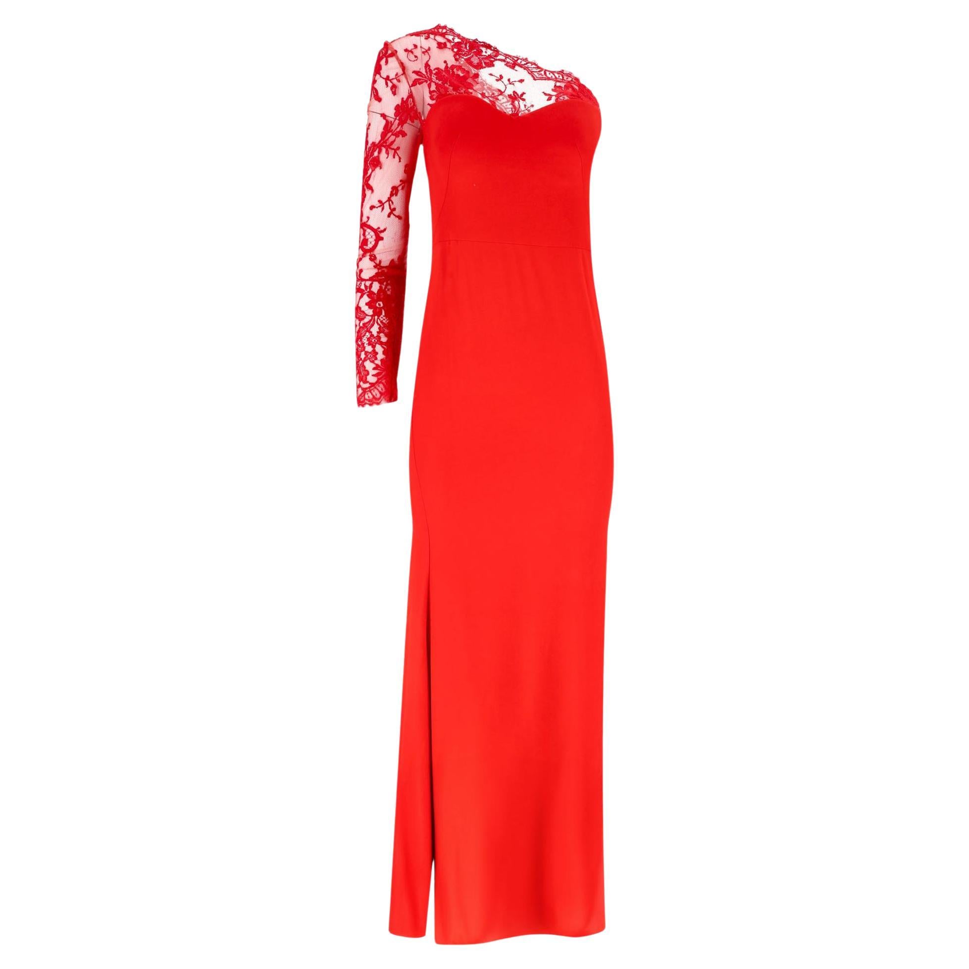 Alexander McQueen Lace Detail Evening Dress For Sale
