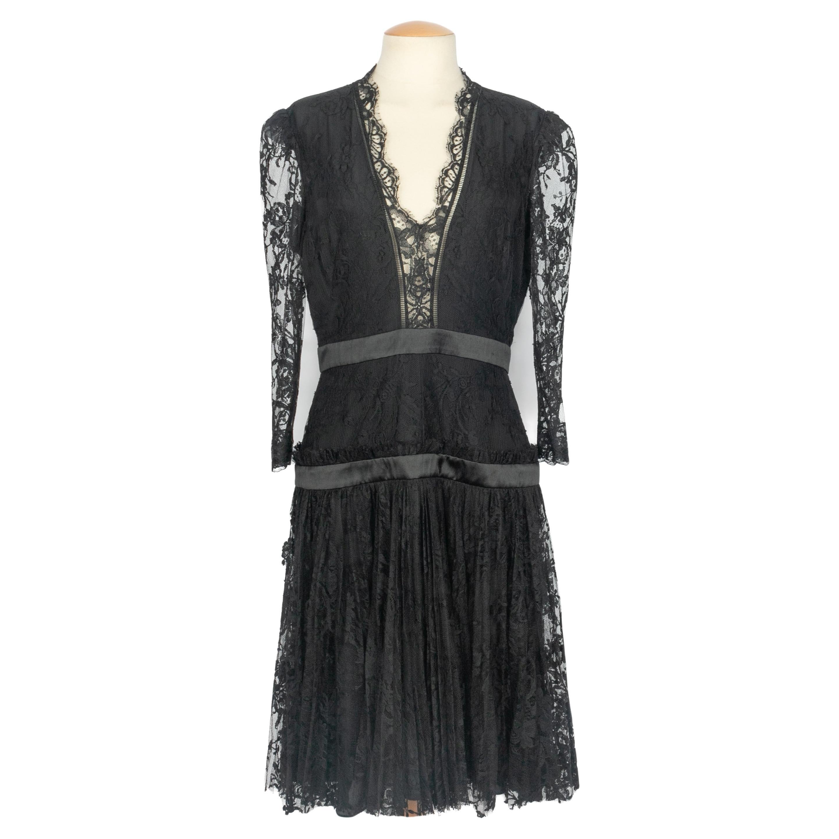 Robe en dentelle Alexander McQueen