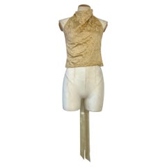 Alexander McQueen Lace Halter Top, 1999