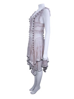 ALEXANDER McQueen LACE ROSE DRESS size M