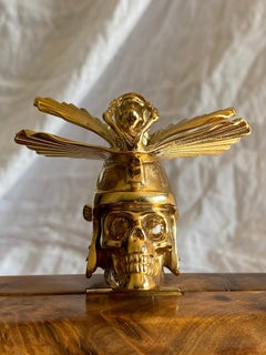 Alexander McQueen Lacquered Wooden Skull Box Clutch