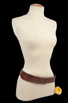 Alexander McQueen leather belt