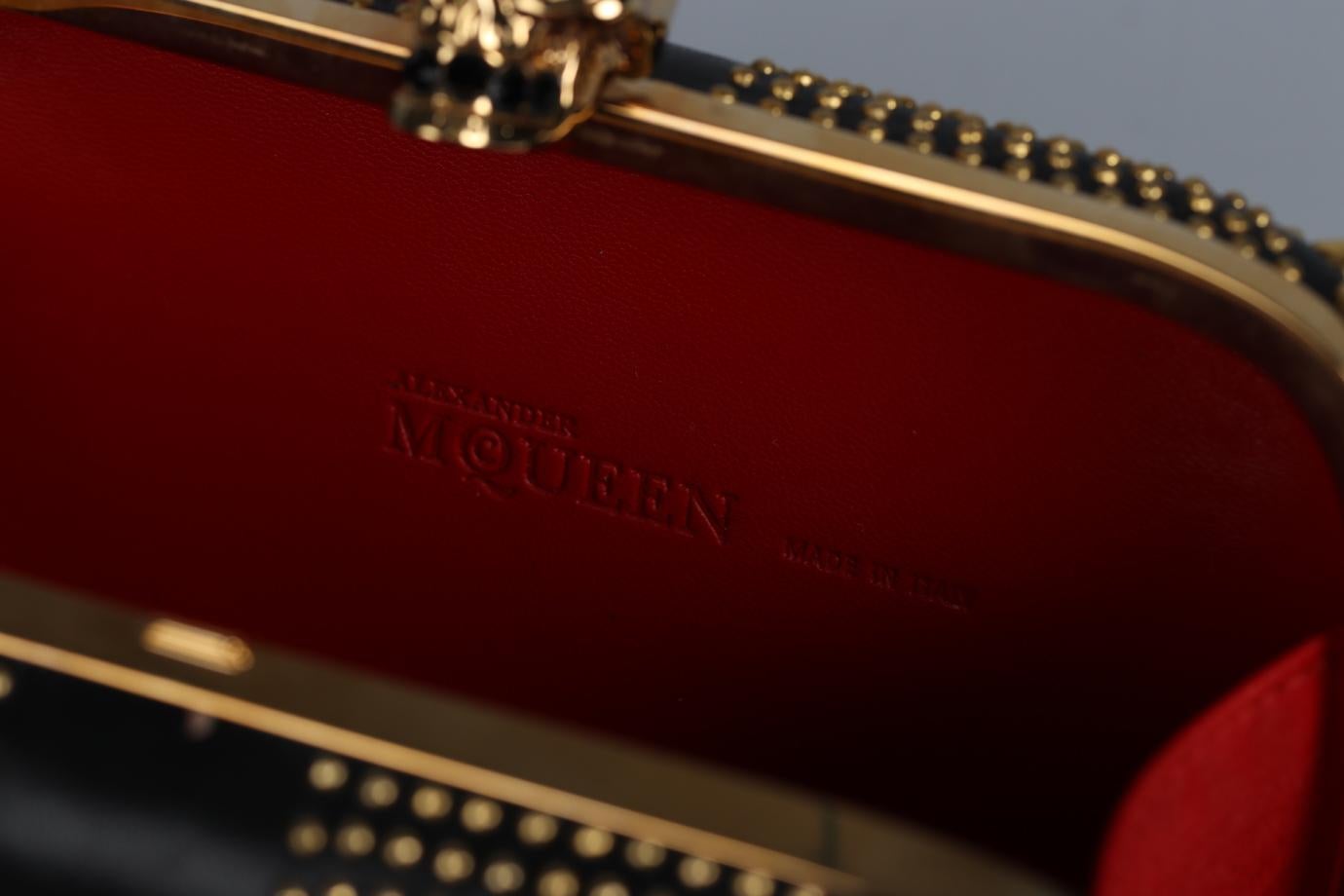 Alexander Mcqueen Leather Clutch For Sale 6