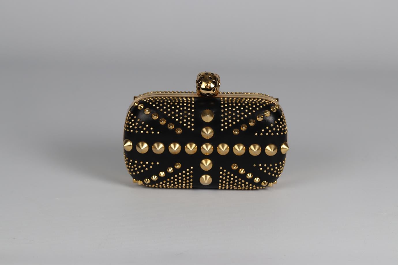 Alexander Mcqueen Leather Clutch In Excellent Condition For Sale In London, GB