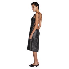 Alexander McQueen - Robe en cuir avec dos bas S/S 1997