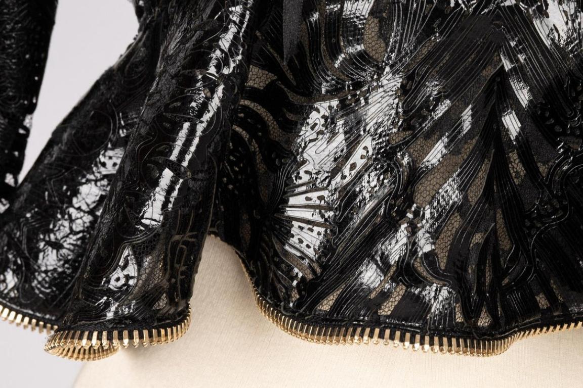 Alexander Mcqueen Leather Jacket, 2012 For Sale 11
