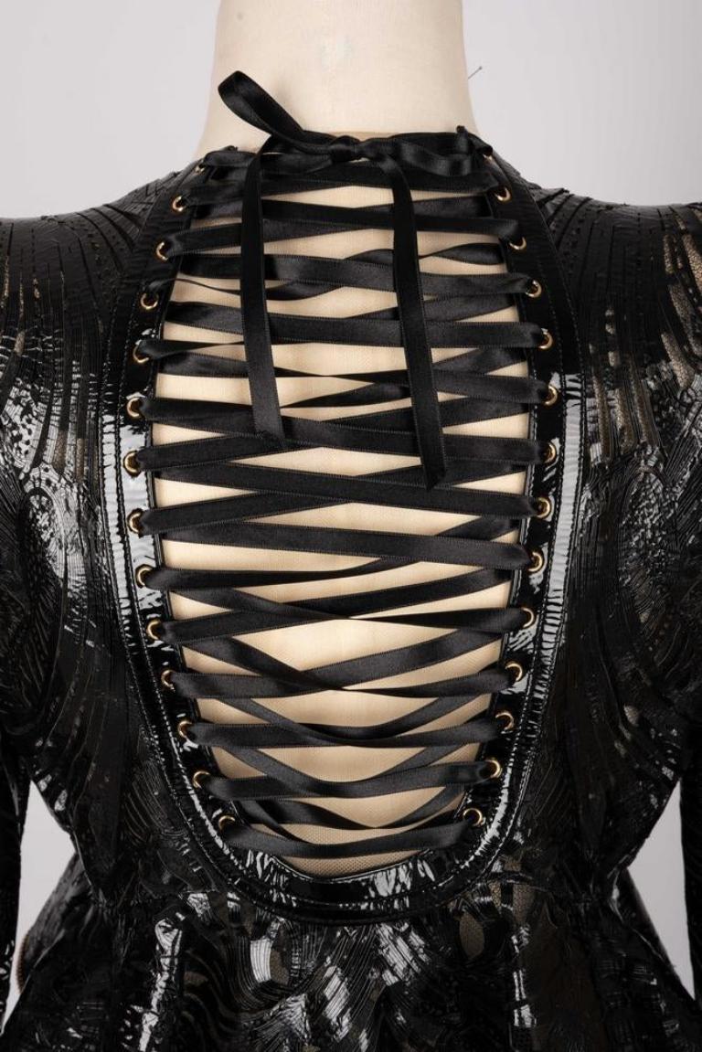Alexander Mcqueen Leather Jacket, 2012 For Sale 13