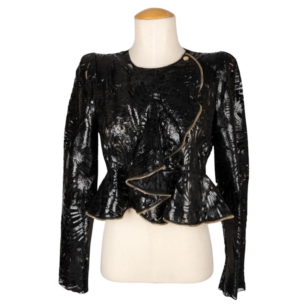 Alexander Mcqueen Leather Jacket, 2012 For Sale