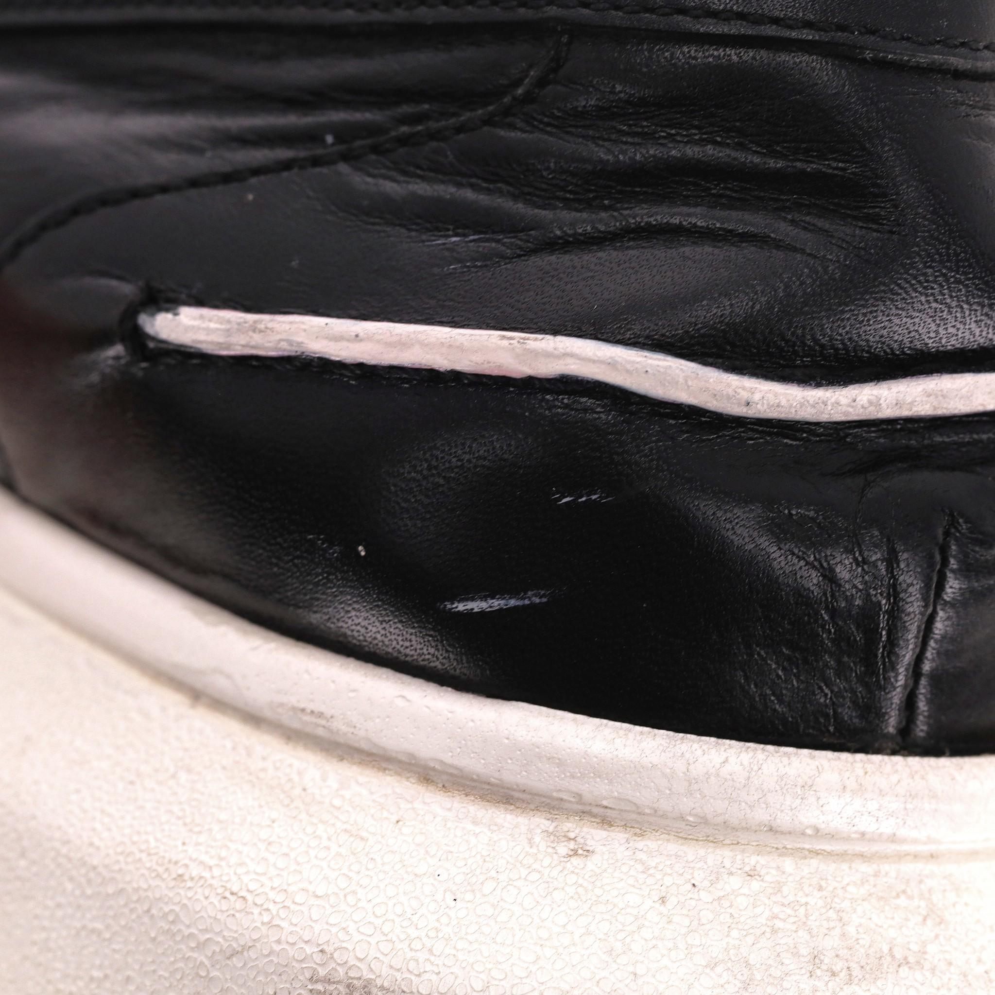Alexander McQueen Leather Platform Loafers For Sale 5