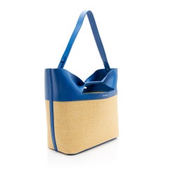 Alexander McQueen „Leather Raffia The Bow Tote“