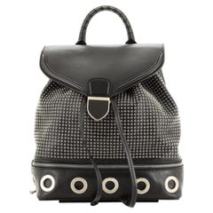 Alexander McQueen  Legend Backpack Grommet Embellished Leather Small