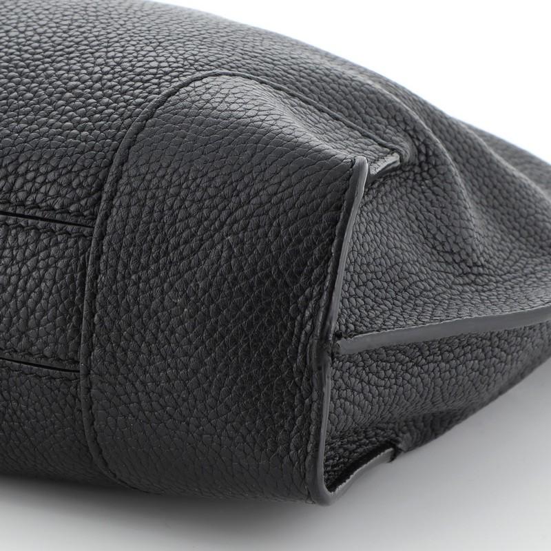 Black Alexander McQueen Legend Hobo Leather Medium 