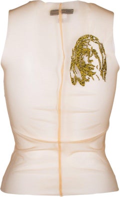 Alexander McQueen Life Is Pain Fall 1996 Mesh Tank Top