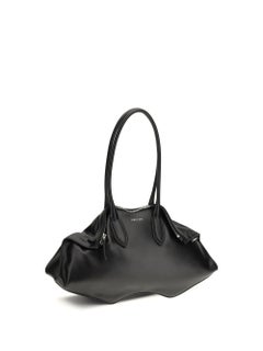 Alexander McQueen Manta Umhängetasche – Schwarz