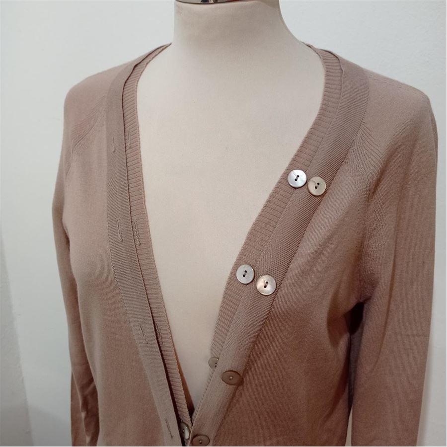 Brown Alexander McQueen Maxi cardigan size M For Sale