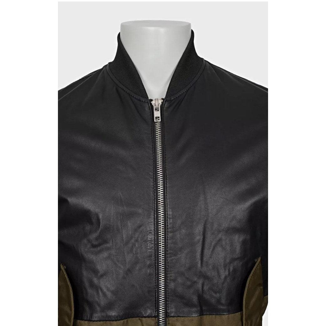 McQ Alexander McQueen Giacca in ecopelle e tessuto Sz.44/XS In condizioni buone in vendita a Krakow, PL