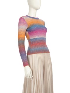 Alexander McQueen McQ Striped Knit Jumper Size XXS