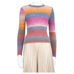 Alexander McQueen McQ Striped Knit Jumper Size XXS