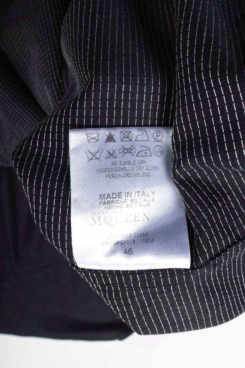 De los hombres Alexander McQueen Camisa Hombre negro spoted Talla IT46-Mediana, S1710 en venta