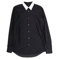 Alexander Mcqueen Men Shirt black spoted Size IT46-Medium, S1710