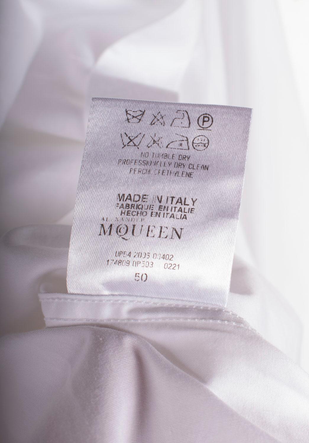 Alexander Mcqueen Men Shirt Butterfly Size 50 – M/L For Sale 3