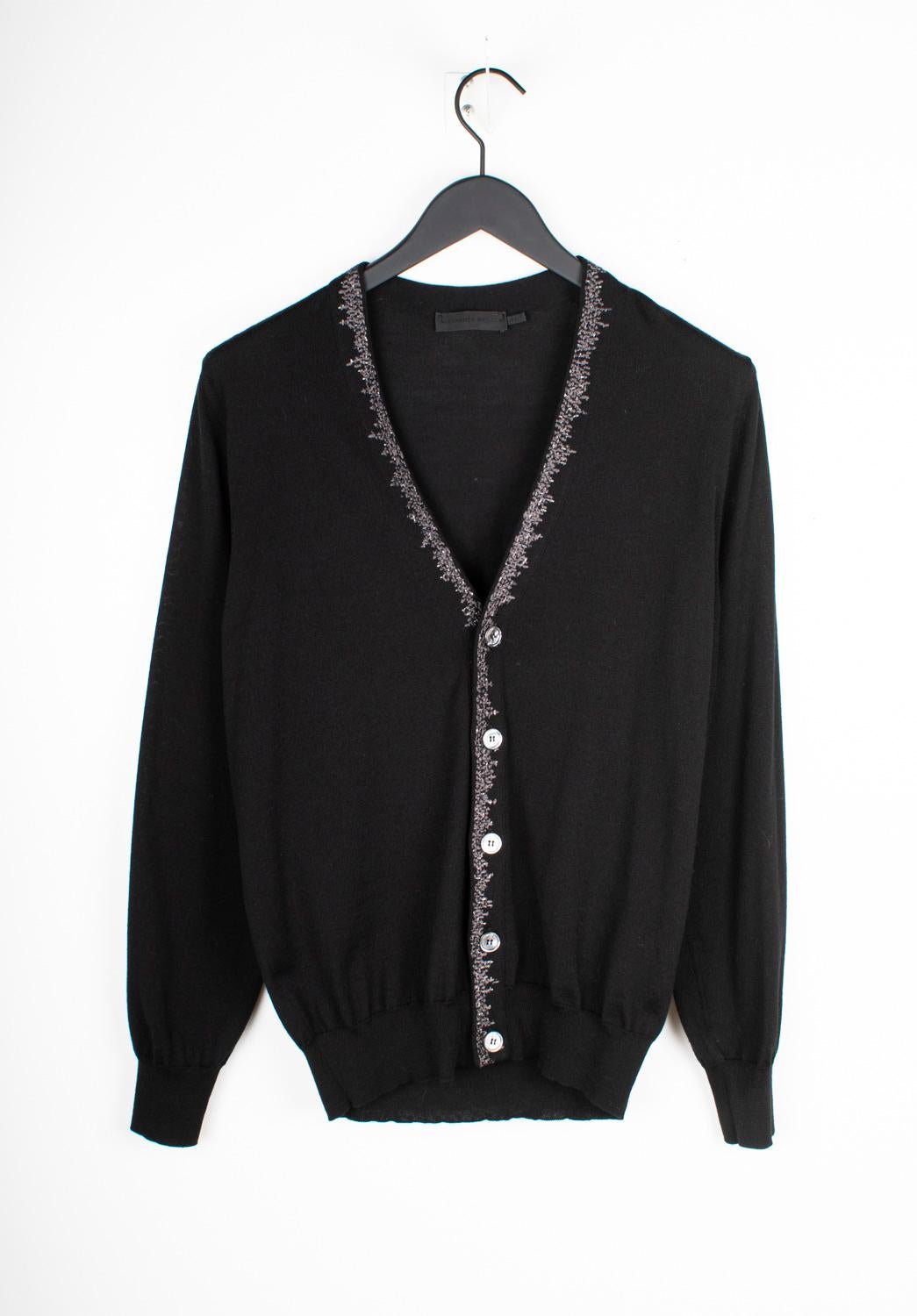Alexander Mcqueen Men Sweater Cardigan Size M, S1514