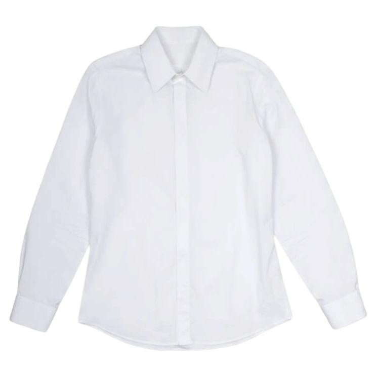Alexander Mcqueen Men's Cotton White Shirt M