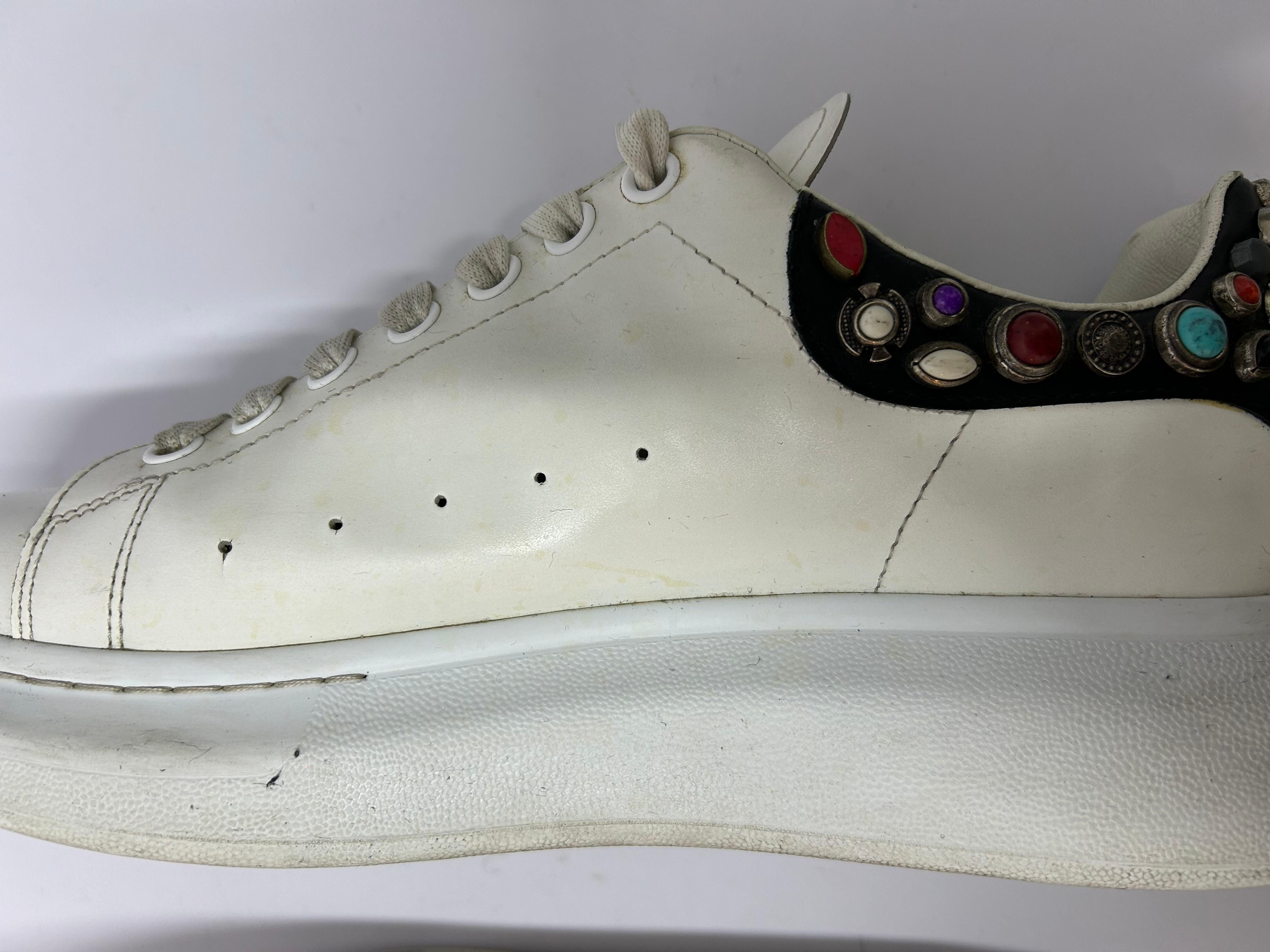 Alexander McQueen Hommes Sneakers oversized White Taille EU 44 en vente 12