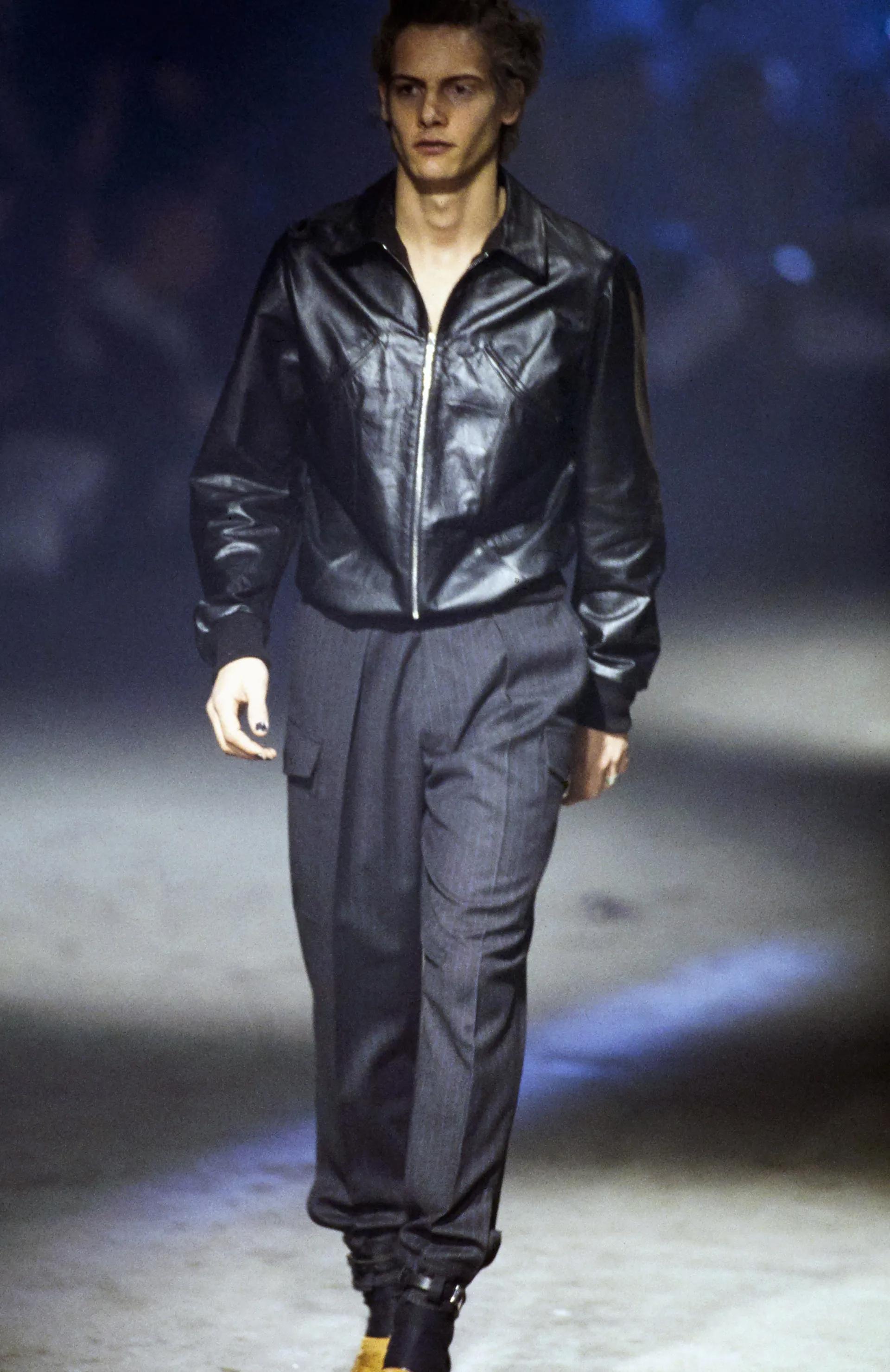 Pantalon cargo à pinces pour hommes Alexander McQueen, fw 1997 Excellent état - En vente à Melbourne, AU